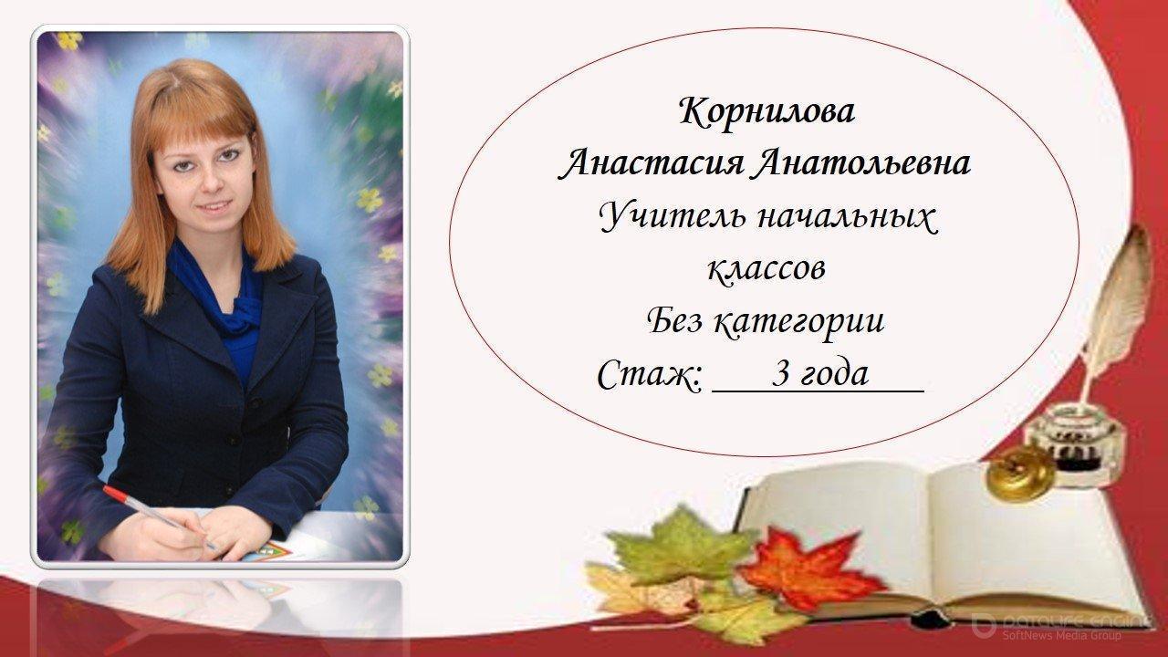 Корнилова Анастасия Анатольевна