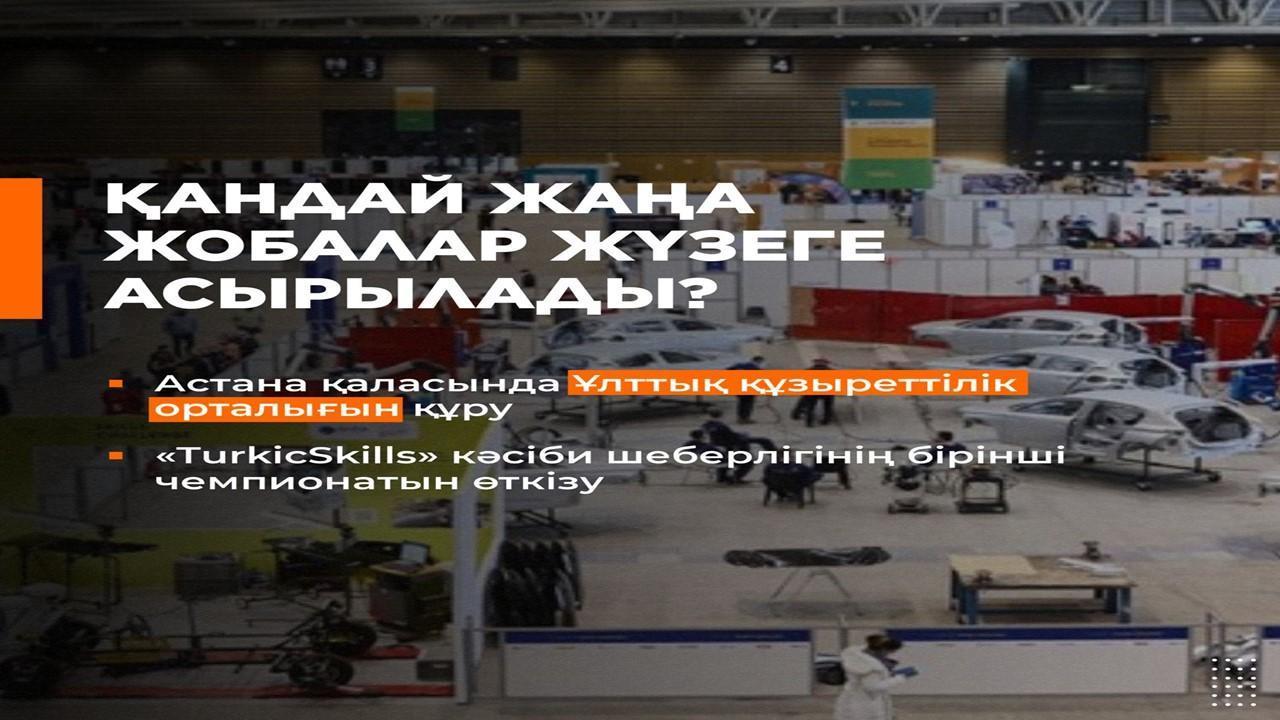 2025 жыл Қазақстанда Еңбек мамандықтары жылы болып жарияланды, бұл туралы Президент Қасым-Жомарт Тоқаевтың Жарлығымен шешім қабылданды.