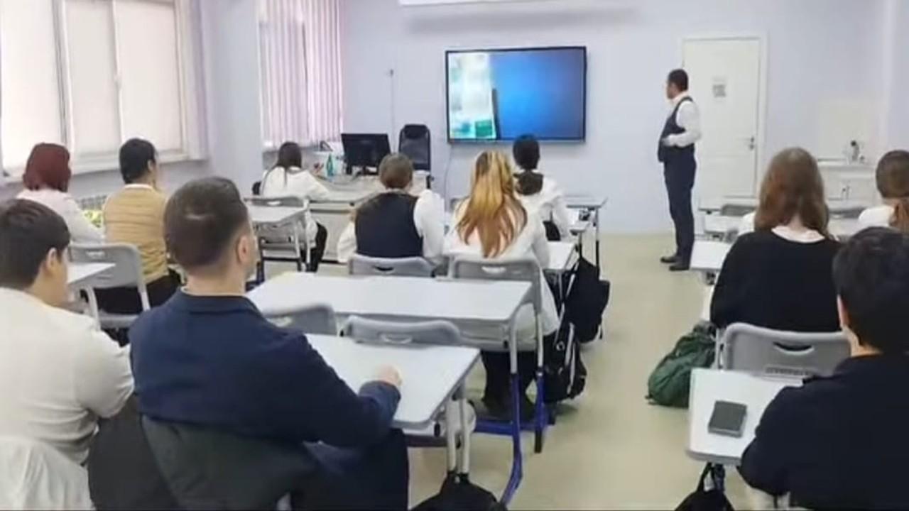 11 марта ученикам КГУ ОШ №80 было продемонстрировано видео от прокуратуры Жетысуского района на тему финансовой безопасности